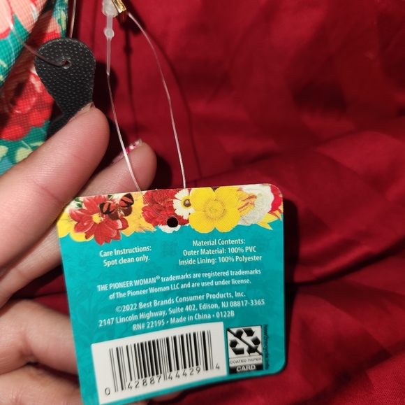 NEW The Pioneer Women Vintage floral cosmetic bag - Picture 6 of 7